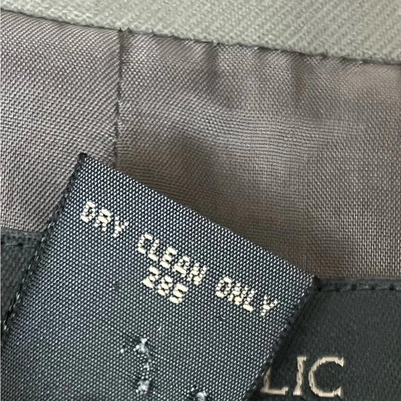 Banana Republic 100% Silk Olive Green Blazer Jacket Women’s Size [6] - Picture 8 of 10